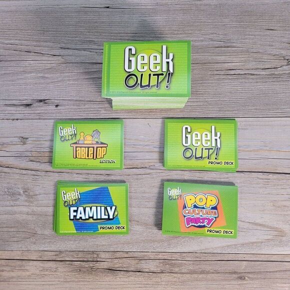 Geek Out! Party Game Playroom Entertainment Original Box 10 to Adult USA - Picture 4 of 6